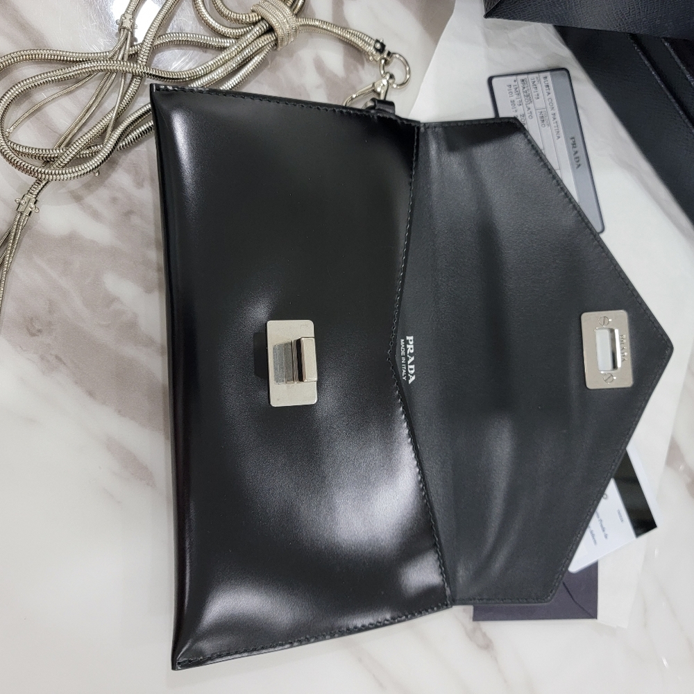 48 hrs Sale - Authentic Prada Clutch - Picture 7 of 7